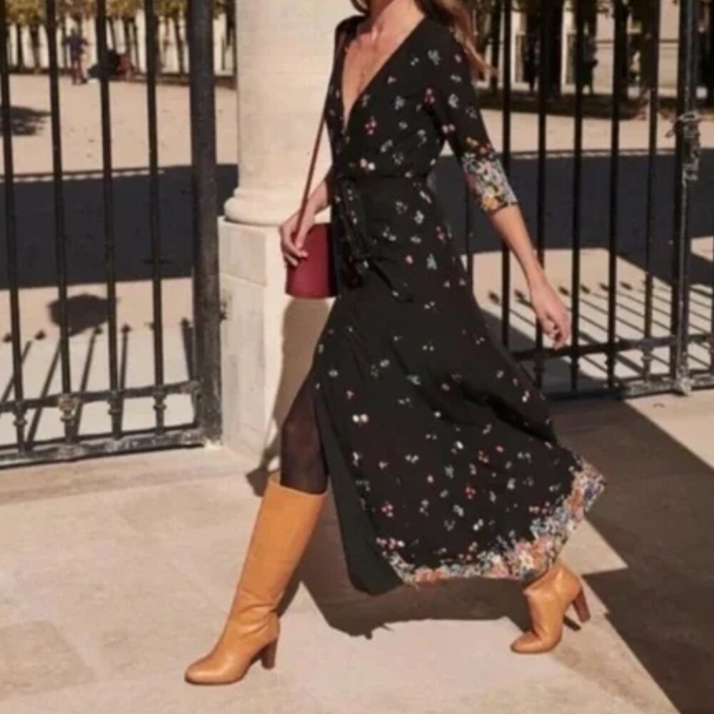 Sezane Gillian Dress Size US 10 /FR42